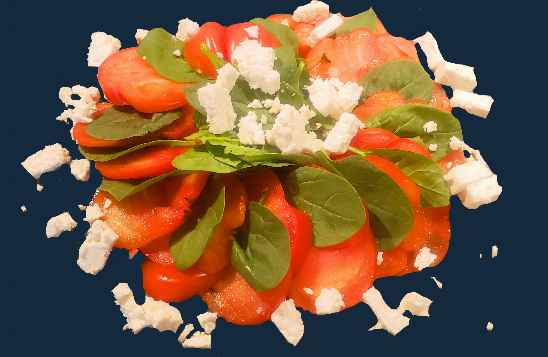 Ochsenherztomatensalat Ochsenherztomatensalat
